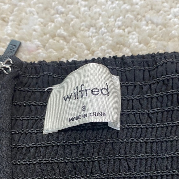 Aritzia Elegant Black Midi Dress Size 8 - Picture 12 of 16